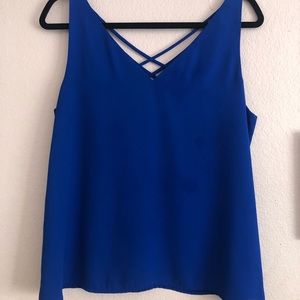 Blue Express Tank Top